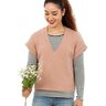 FRAU ULLI - short sleeveless jumper with a V-neck, Studio Schnittreif | XS - XXL,  thumbnail number 7