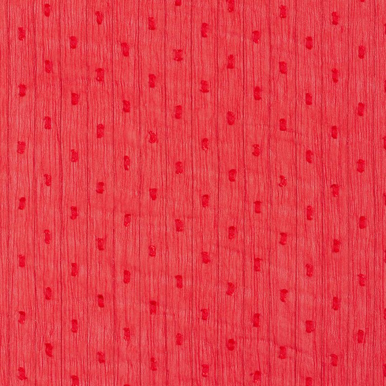 Metallic pinstripe chiffon dobby – red/metallic silver, image number 1