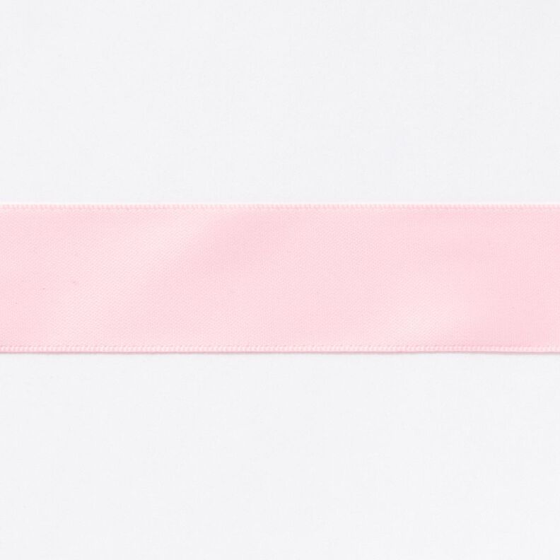 Satin Ribbon [25 mm] – light pink,  image number 1