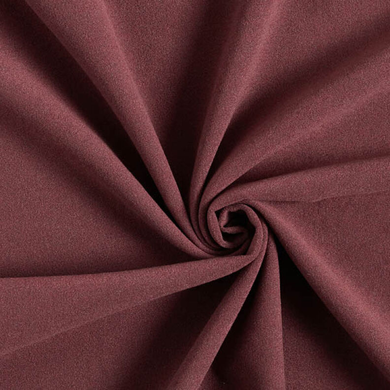 Plain Velours Coating Fabric – merlot,  image number 1