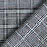 Viscose Blend abstract Prince of Wales check – royal blue/black,  thumbnail number 4