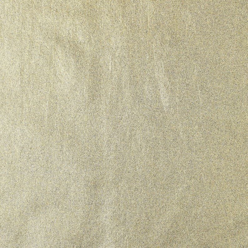Cotton Poplin Foil-finished Plain – metallic gold, image number 5