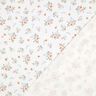 GOTS Double Gauze/Muslin cute little flowers  | Poppy Fabrics – ivory/orange,  thumbnail number 4
