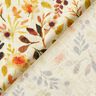Viscose Linen Blend Autumn leaves – light beige/orange,  thumbnail number 4