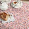 Cotton Poplin colourful flowers – light beige/lavender,  thumbnail number 7