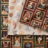 Decor Fabric Half Panama painted cats – light beige,  thumbnail number 5