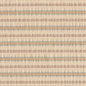 Crushed stripes cotton fabric – almond, 