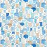 Outdoor Fabric Canvas beach houses – blue/white,  thumbnail number 1
