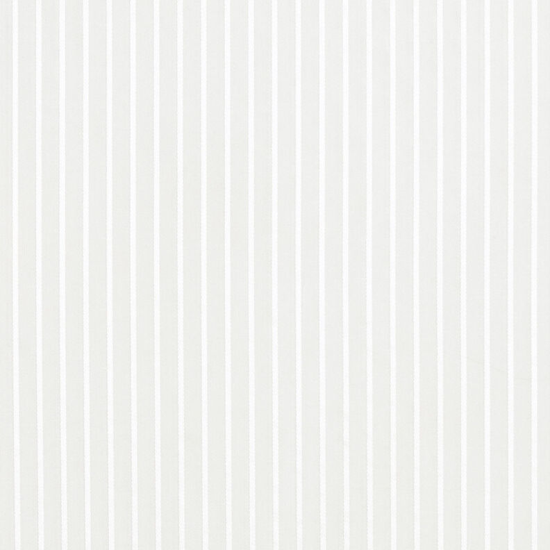 Satin stripes voile silk blend – white,  image number 1