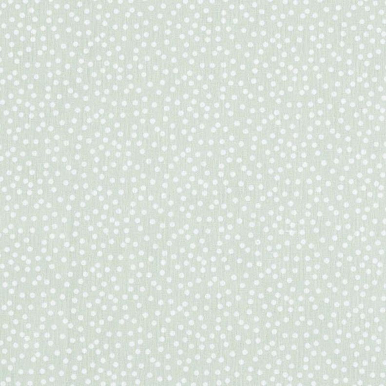 Cotton Cretonne Irregular Dots – pastel green,  image number 1