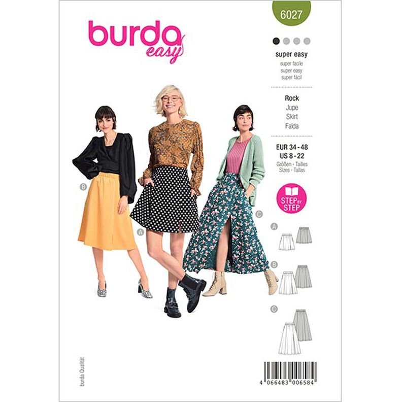 Skirt, Burda 6027 | 34 - 48,  image number 1