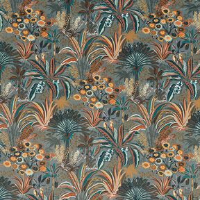 Decor Velvet exotic plants – dark pine, 