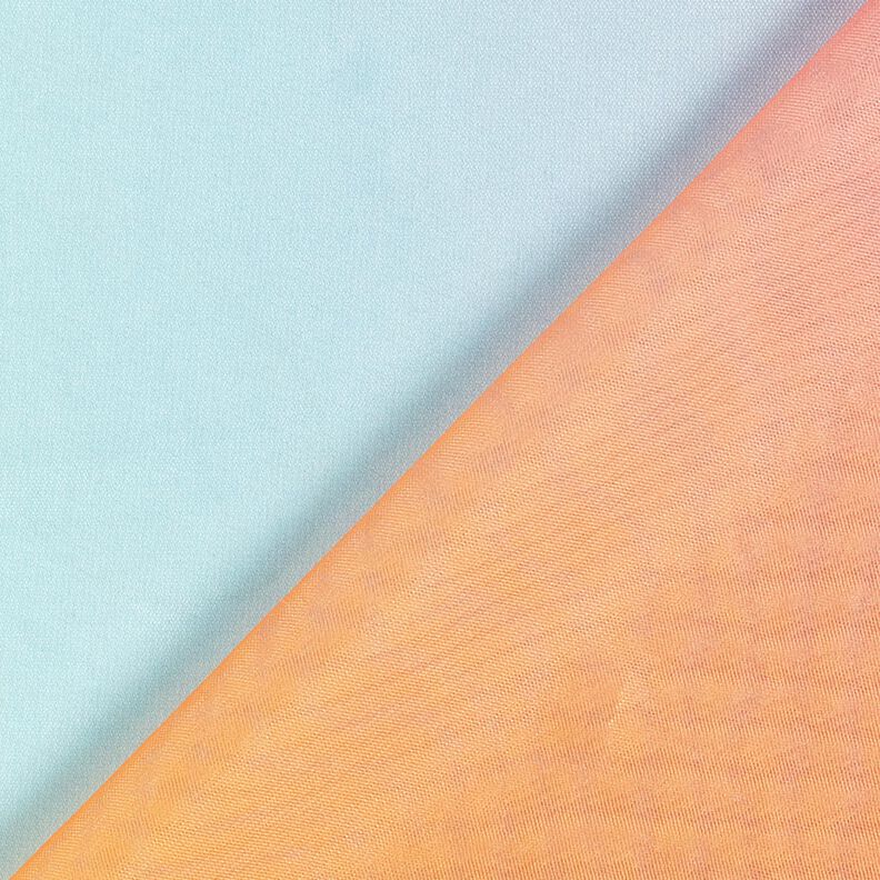 Soft Mesh Rainbow Ombre – aqua blue/intense pink, image number 5