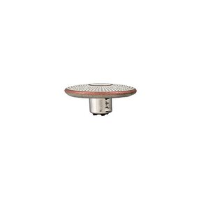 Patent Denim Button [ 20 mm ] – rose gold metallic, 