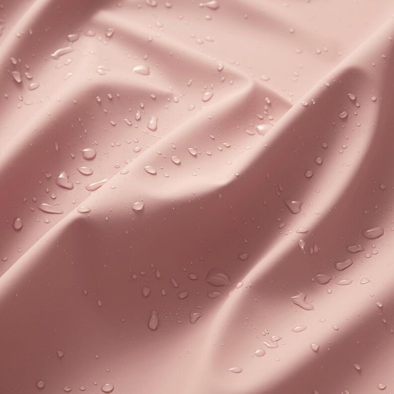 Plain raincoat fabric – light dusky pink,  image number 3