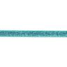Velvet ribbon Metallic [10 mm] – aqua blue,  thumbnail number 2