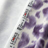GOTS French terry batik leopard print | TCC x LOOKS by Wolfgang Joop – lilac/cream,  thumbnail number 4