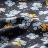Cotton Jersey cute little flowers – blue-black,  thumbnail number 2
