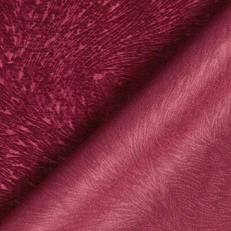 Decor Velvet Abstract branches – berry,  image number 4