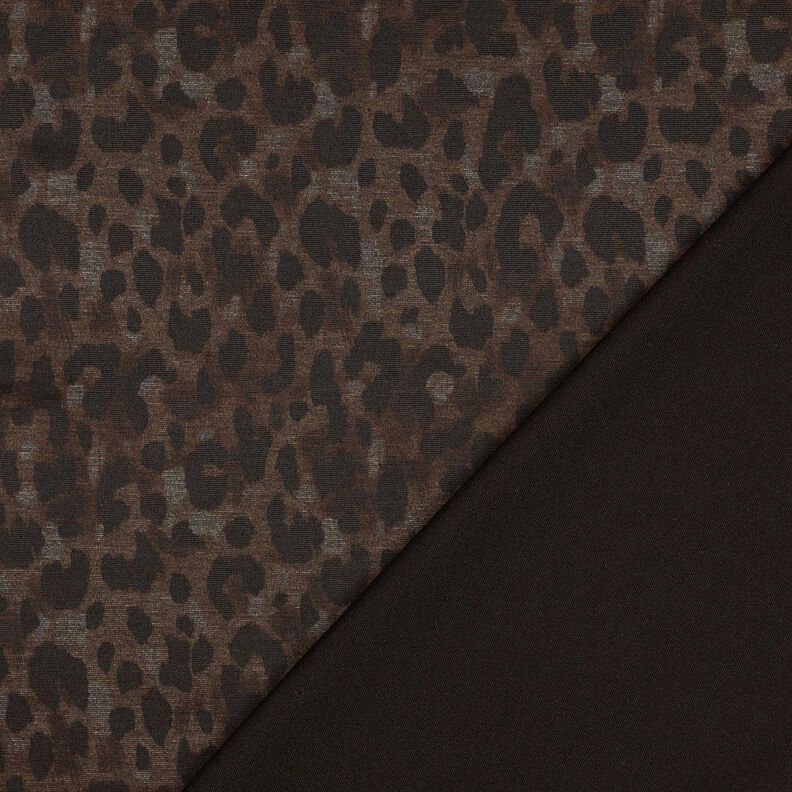 Romanit Jersey leopard print – dark brown/black, image number 4