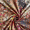 GOTS Cotton Jersey scattered mosaic | TCC x LOOKS by Wolfgang Joop – red/dark beige,  thumbnail number 5