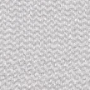 Herringbone Linen Cotton Blend – light grey, 