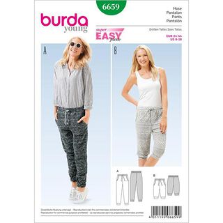 Pants, Burda 6659, 