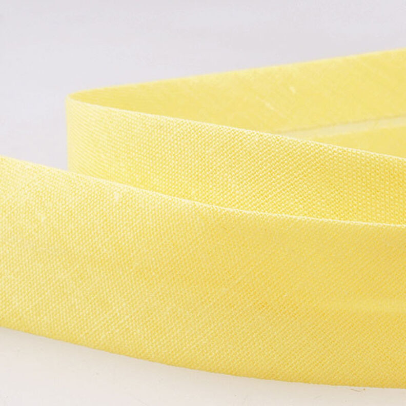Bias binding Polycotton [20 mm] – yellow,  image number 2