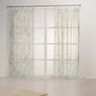 Curtain Fabric Linen Blend Irregular Stripes  – grey/natural,  thumbnail number 6
