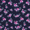 French Terry giraffe family Panel | Glitzerpüppi – midnight blue,  thumbnail number 7