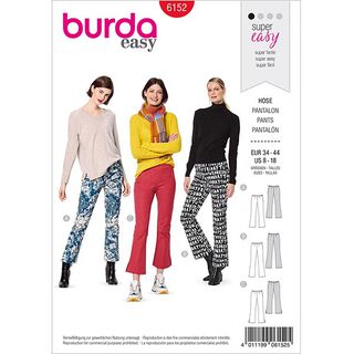 Flares, Burda 6152 | 34-44, 
