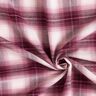 Checked cotton-viscose-flannel – hollyhock,  thumbnail number 3
