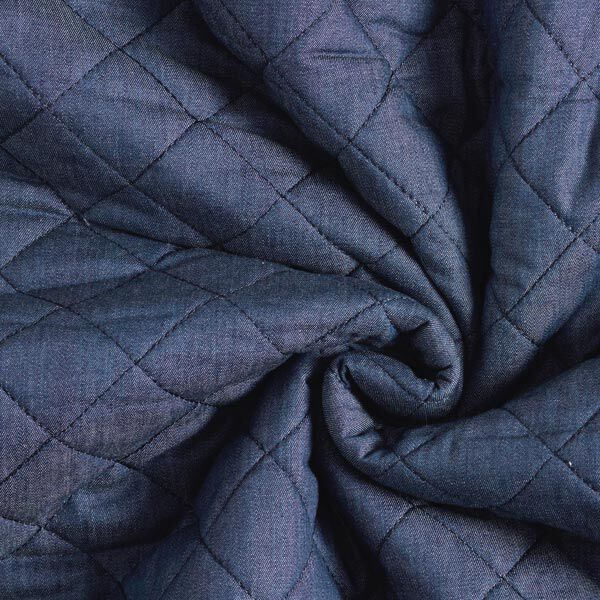 Denim Teddy Quilted Fabric | by Poppy – denim blue,  image number 3