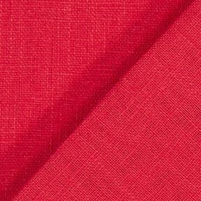 Linen fabric Ramie mix medium – red, 