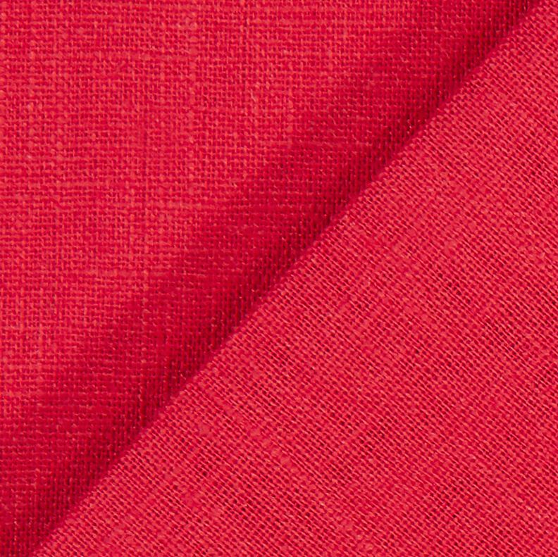 Linen fabric Ramie mix medium – red, image number 2