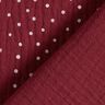 Double Gauze/Muslin Polka Dots – berry/white,  thumbnail number 4