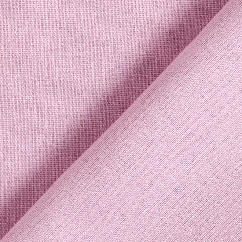 pure heavy linen Plain – pastel violet,  image number 3
