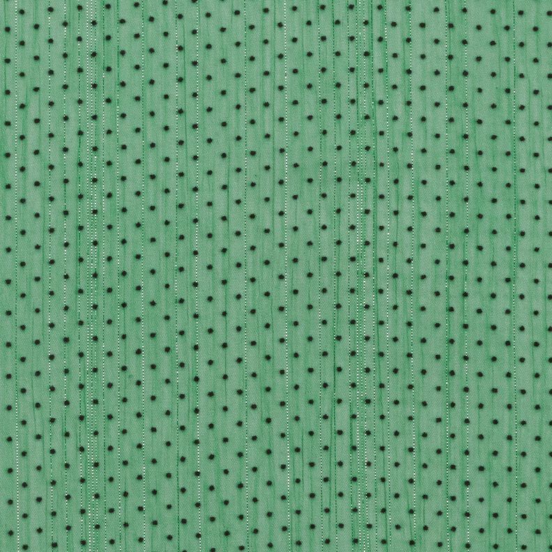 Glitter stripes and dots chiffon – green, image number 1