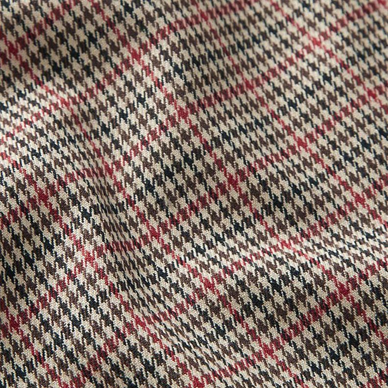 Checks Viscose Blend – taupe,  image number 2