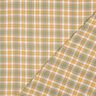 Double Gauze/Muslin Check| Poppy Fabrics – curry yellow/sage,  thumbnail number 4