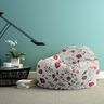 Decor Fabric Tapestry Fabric Poppies – offwhite/red,  thumbnail number 7