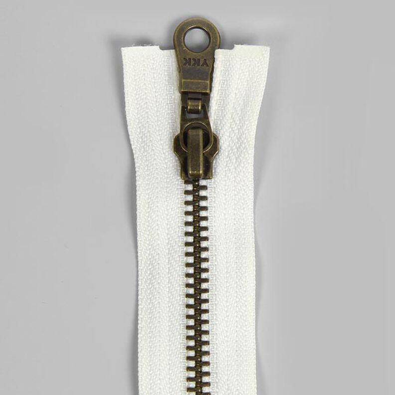 Zip divisible | Antique metal (841) | YKK,  image number 1