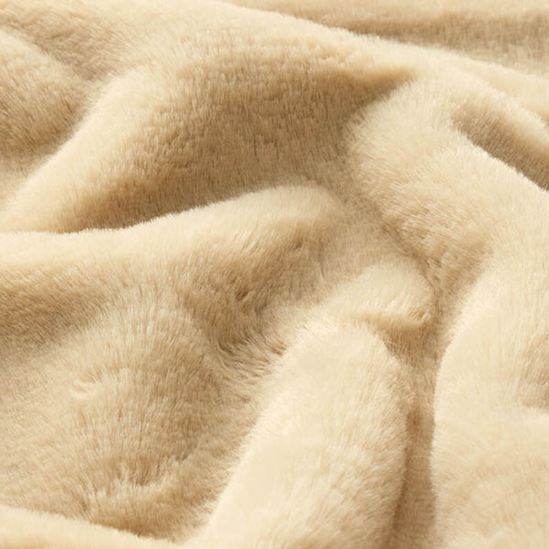 Upholstery Fabric Faux Fur – beige,  image number 2