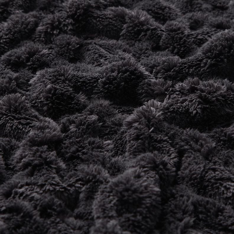 Faux Fur Diamonds – black, image number 2