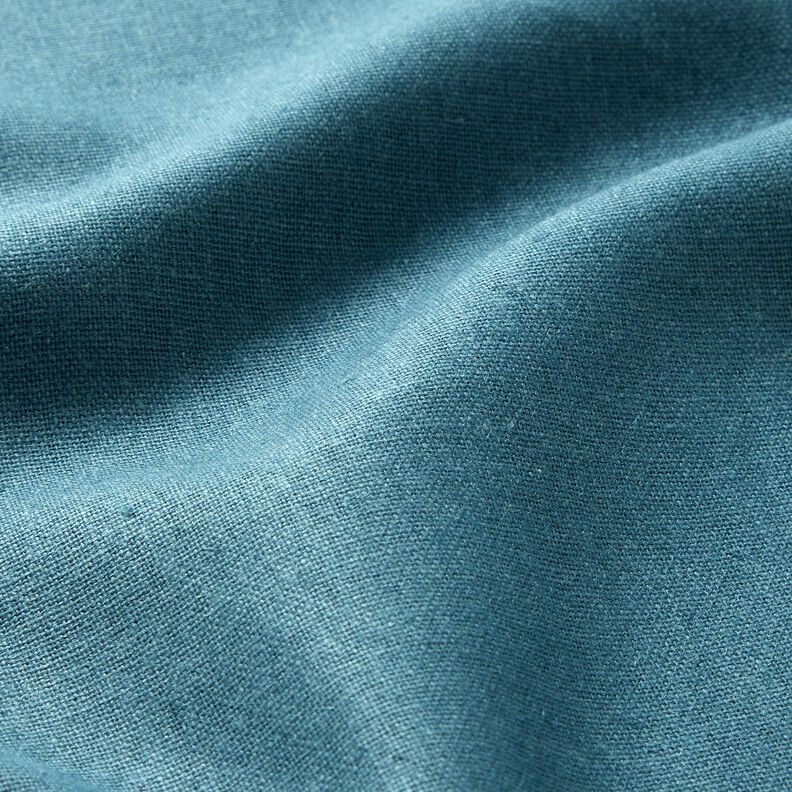 pure heavy linen Plain – ocean blue,  image number 2