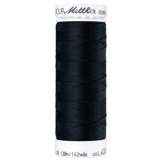 Seraflex Stretch Sewing Thread (4000) | 130 m | Mettler – black, 