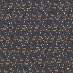 Abstract Diamonds Stretch Denim – granite, 