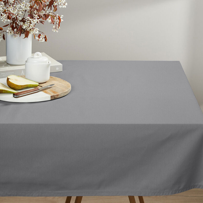 Cotton Cretonne Plain – elephant grey,  image number 5