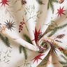 Decor Fabric Jacquard Lurex Fir Branches – natural/gold,  thumbnail number 3