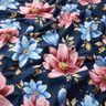 Cotton Jersey Dream flowers | Glitzerpüppi – navy blue,  thumbnail number 1